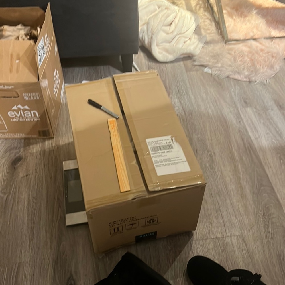 Box of clothes